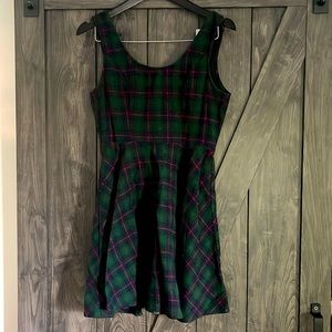 Plaid dress